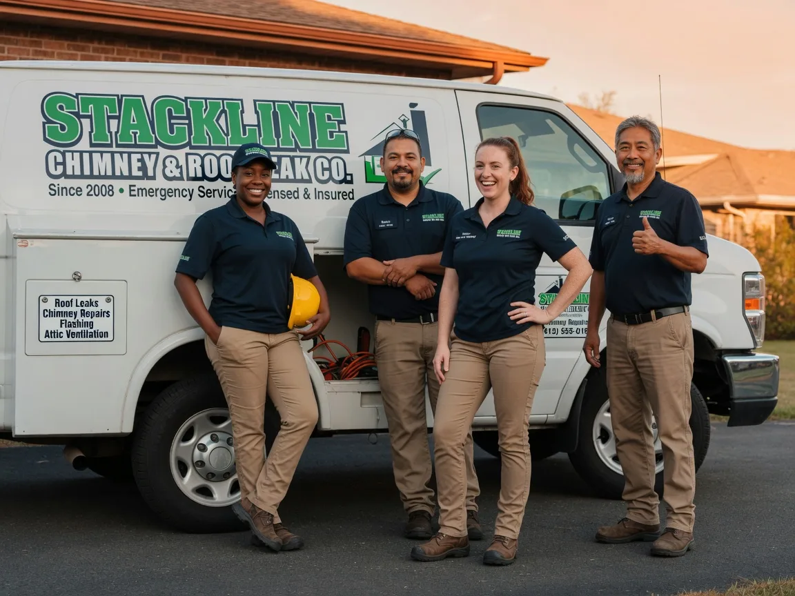 Chimney flashing repair company in Montrose, MI